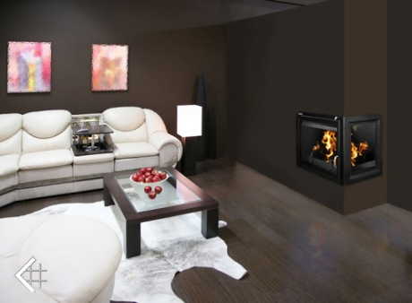 kompletní stavba krbu