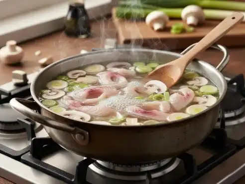 Čínská polévka z kapra