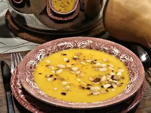 Dýňová polévka se zázvorem