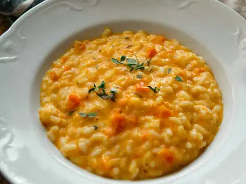 Dýňové rizoto - risotto alla zucca