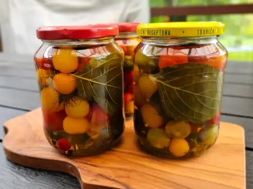 Ruská nakládaná rajčata